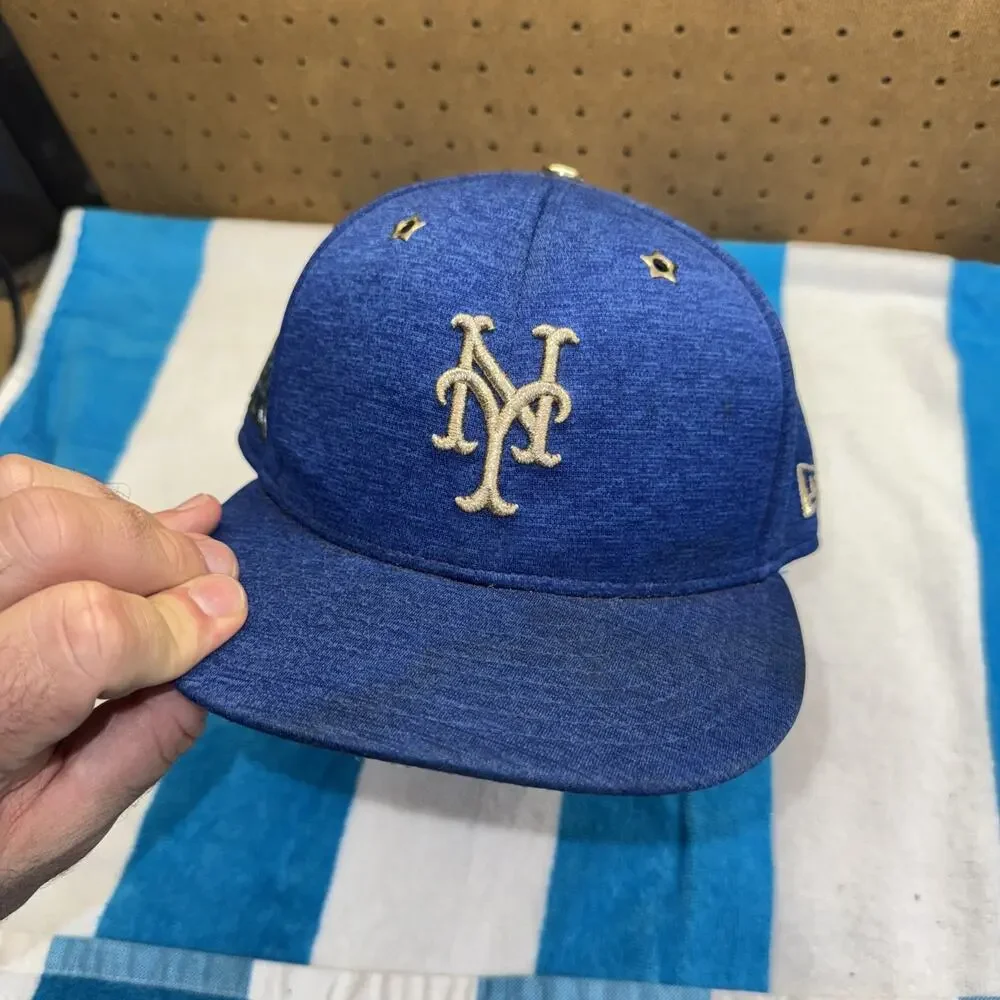 New York Mets New Era 2017 MLB All-Star Game 59FIFTY Fitted Hat -Heathered Royal
